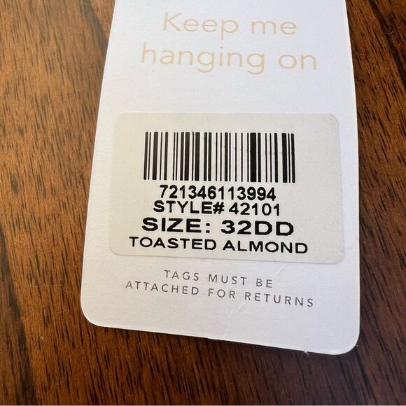 Lively T-Shirt Bra NWT Toasted Almond 32DD - Picture 4 of 7